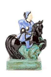 Sibylle May, Cazaux Art Deco Ceramic Figurine