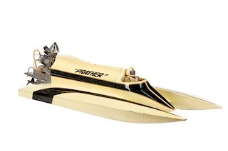 Vintage Prather Products RC Speed Boat