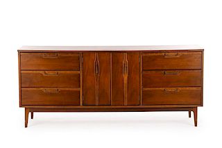 Mid Century Modern Walnut Sideboard or Dresser