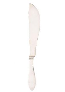 New Orleans Coin Silver Ice Cream Knife, c.1820s