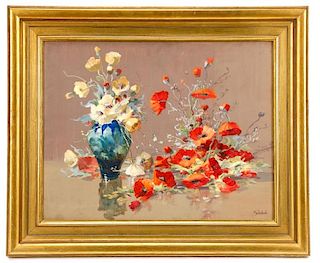 Francis Vreeland, "Still Life with Poppies"