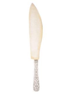 Tiffany & Co Sterling Silver Solid Ice Cream Knife