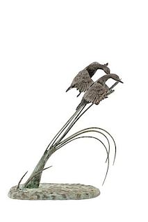 Elite by Henri, "Ducks Amongst the Reeds", Bronze
