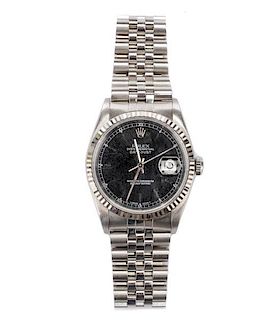 Men's Rolex Oyster Perpetual Datejust Wristwatch