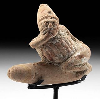 Romano-Egyptian Terracotta Ithyphallic Figure