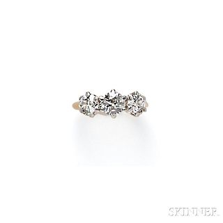 Diamond Three-stone Ring