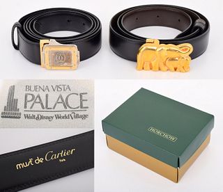 2 Cartier Belts