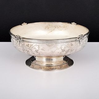 Mappin & Webb "Charles II" Sterling Silver Serving Bowl