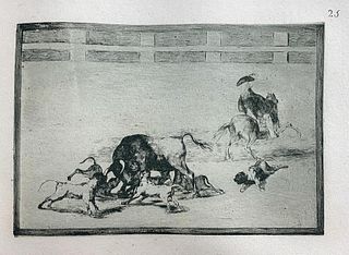 Francisco Goya (after) - La Tauromaquia 25