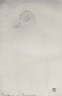 Henri Toulouse-Lautrec (After) - Untitled VII from 70