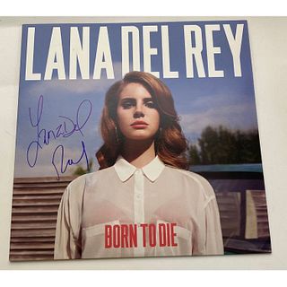 Lana Del Rey Signed Autographed Born To Die Vinyl Record Album LP Beckett COA