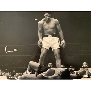 Muhammad Ali "Cassius Clay" Signed 16x20 Photo (PSA LOA)