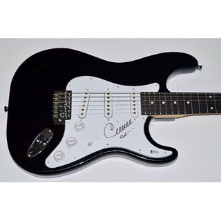 Celine Dion Signed Autographed Electric Guitar Beckett BAS COA