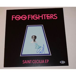 Dave Grohl Signed Autographed FOO FIGHTERS Saint Cecilia Ep Record Album BAS COA