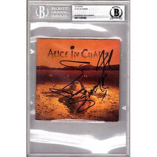 Layne Staley, Jerry Cantrell & Sean Kinney Signed Alice In Chains "Dirt" CD (Beckett)