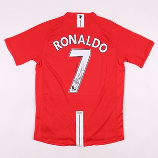 Cristiano Ronaldo Signed Manchester United Jersey (Beckett LOA)