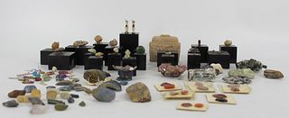 Ancient Egyptian Bead Lot & Mineral Samples