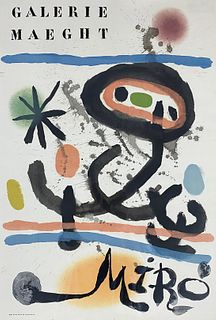 Joan Miro Lithograph Poster