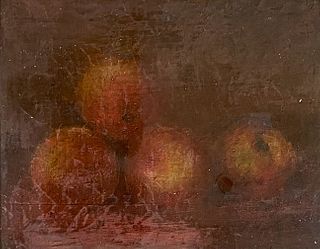 Renoir (signed) Painting, Still Life of Fruit