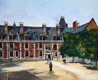 Maurice Utrillo Painting “Le Chateau de Blois”