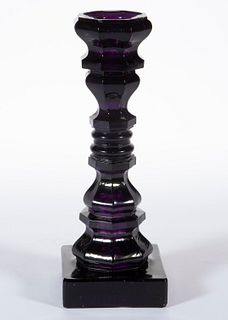 PRESSED DOUBLE-OGEE CANDLESTICK