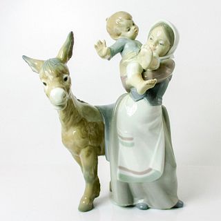 Donkey Ride 1004843 - Lladro Porcelain Figurine