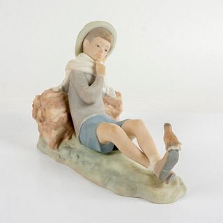 Shepherd w/Bird 1014730 - Lladro Porcelain Figurine