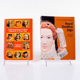 2pc Royal Doulton Character &amp; Toby Jug Reference Books