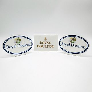 3pc Royal Doulton Display Plaques