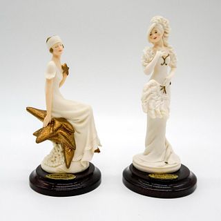 2pc Florence Giuseppe Armani Miniature Figurines