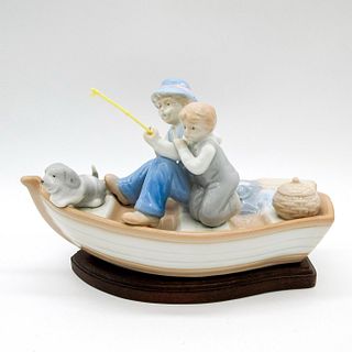 Paul Sebastian Figurine, Father's Day Fishing
