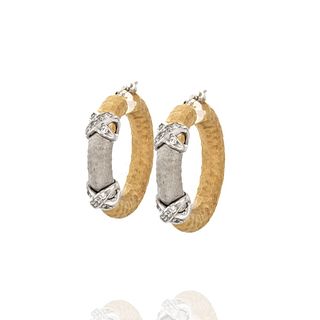 18K and Diamond Earrings