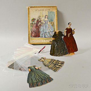 Die Garderobe der Dame (The Wardrobe of Ladies) Paper Doll Boxed Set