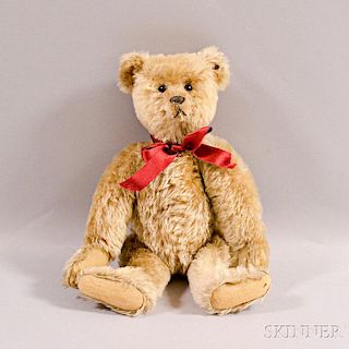 Steiff Blonde Mohair Teddy Bear