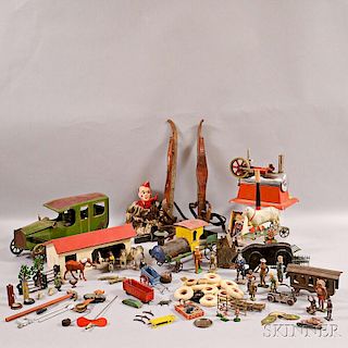 Group of Assorted Toys and Accessories.