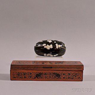 Two Lacquer Boxes