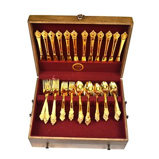 Gold Plated Flatware
