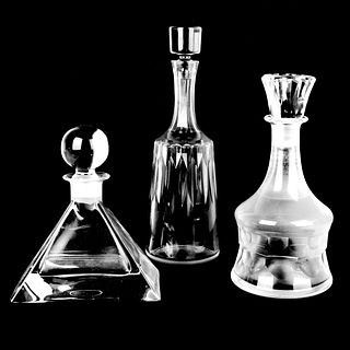 Vintage Assorted Decanters