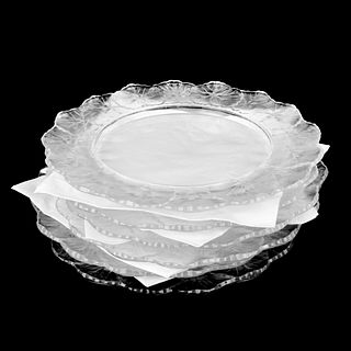 Lalique Crystal Plates