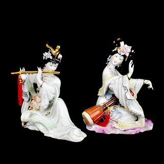 Two Vintage Oriental Figurines