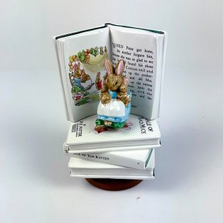 Schmid Ceramic Music Box, The Tale Of Benjamin Bunny