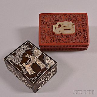 Two Lacquer Boxes