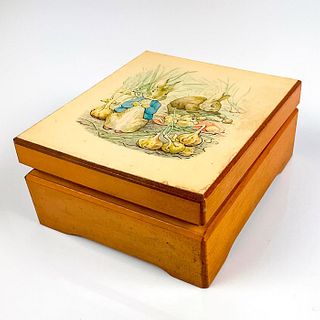 Schmid Wooden Music Box, The Tale of Benjamin Bunny