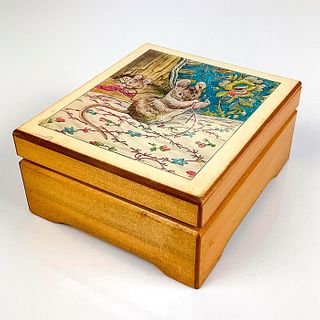 Schmid Wooden Music Box, The Tailor of Gloucester