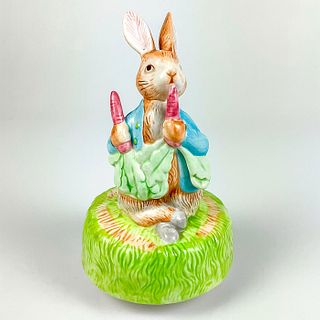 Schmid Musical Revolving Figurine, Peter Rabbit