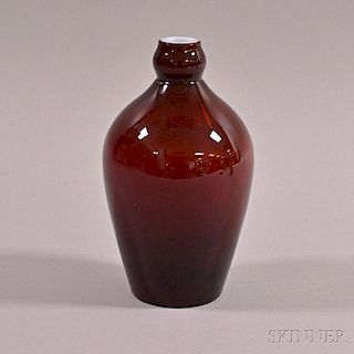 Glass Garlic-head Bottle Vase