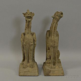 Pair of Stone Guardians