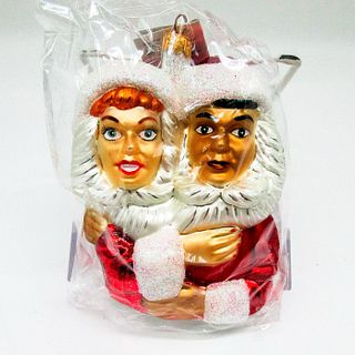 Radko I Love Lucy Ornament Lucy and Ricky's Christmas