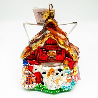 Radko The 12 Days of Christmas Ornament, 8 Maids a'Milking