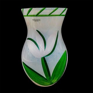 Kosta Boda Glass Vase, Tulipa
